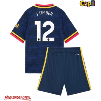 Arsenal Jurrien Timber #12 Echipament de Fotbal Replică 2026-27 Copii Deplasare (+ Șorturi)